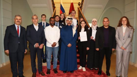 جانب من تكريم الفائزين