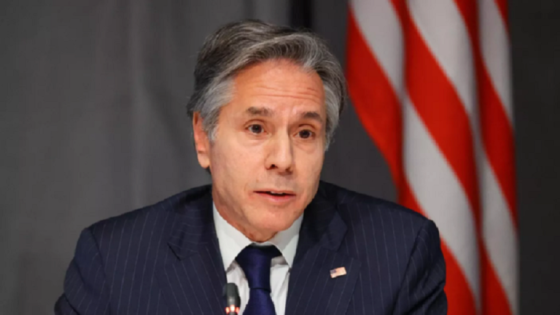 وزير الخارجية الأمريكي أنتوني بلينكن