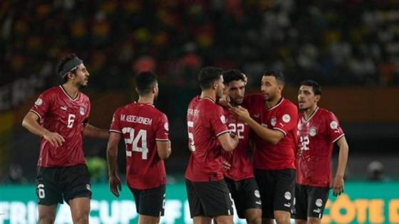 لاعبو منتخب مصر