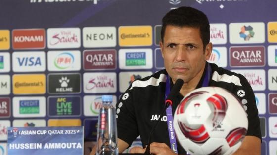 حسين عموتة مدرب الأردن