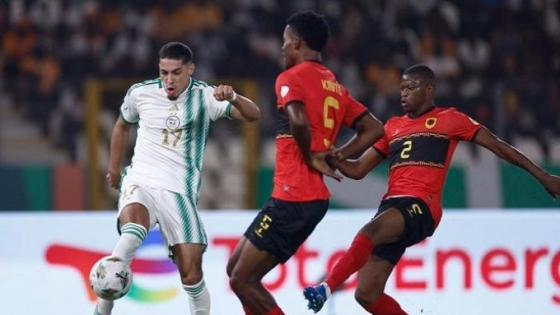 مباراة الجزائر وأنجولا