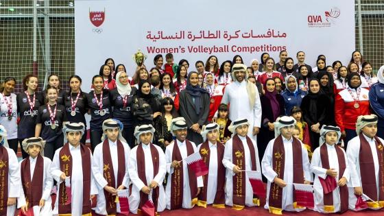 جانب من تتويج الفائزين