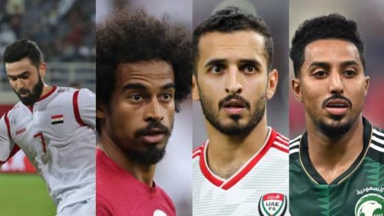 نجوم المنتخبات العربية في كأس آسيا