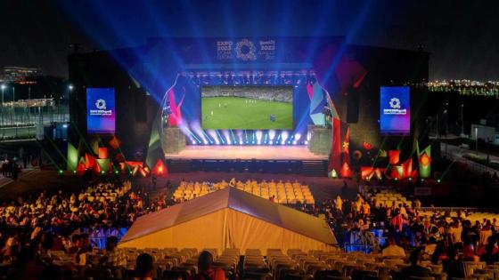 منطقة المشجعين بإكسبو الدوحة