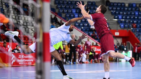 لقطة من المباراة