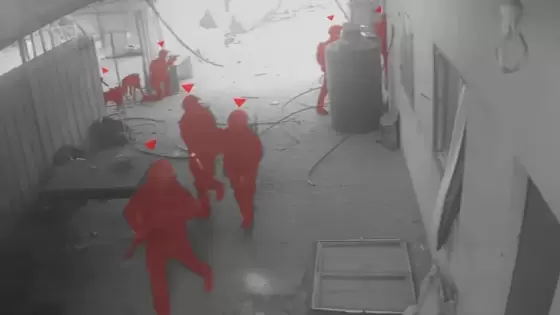 لقطة من تسجيل الكمين المحكم