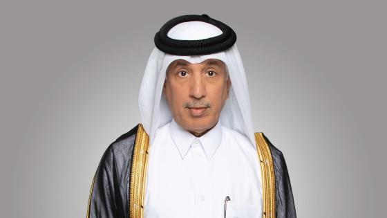 سعادة السيد سلطان بن سعد المريخي وزير الدولة للشؤون الخارجية