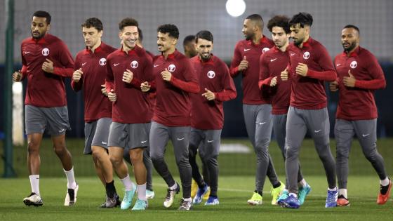 من تدريبات منتخبنا الوطني