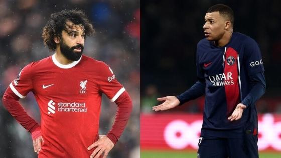 مبابي وصلاح