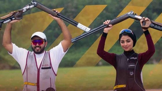 ريم الشرشني وراشد العذبة