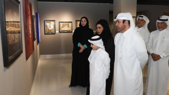 جانب من افتتاح المعرض