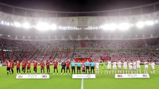 مباراة سابقة بين العربي والريان