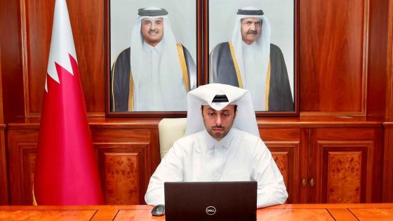 سعادة السيد عبد الله بن حمد بن عبد الله العطية وزير البلدية