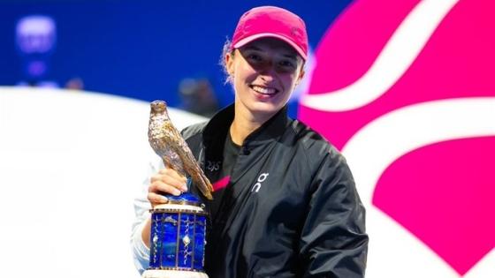 اللاعبة البولندية إيجا شيفيونتك