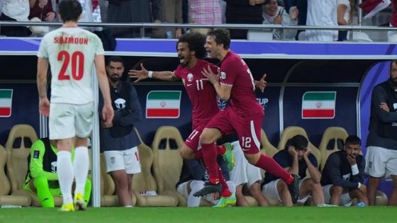 مباراة قطر وإيران