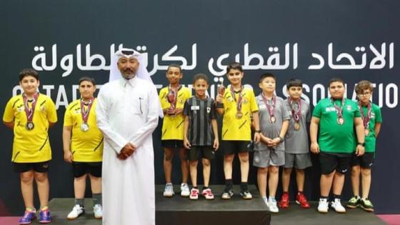 جانب من تتويج الفائزين