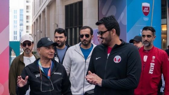 سعادة الشيخ جوعان بن حمد آل ثاني رئيس اللجنة الأولمبية القطرية