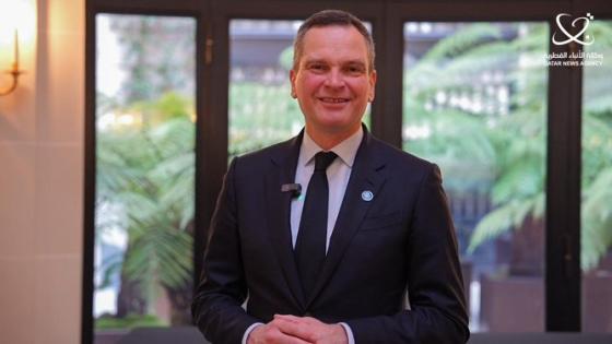 السيد أرنو بييتون رئيس مجلس إدارة مجلس الأعمال الفرنسي القطري