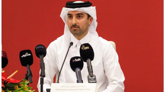 سعادة الشيخ جاسم بن منصور بن جبر آل ثاني مدير مكتب الاتصال الحكومي