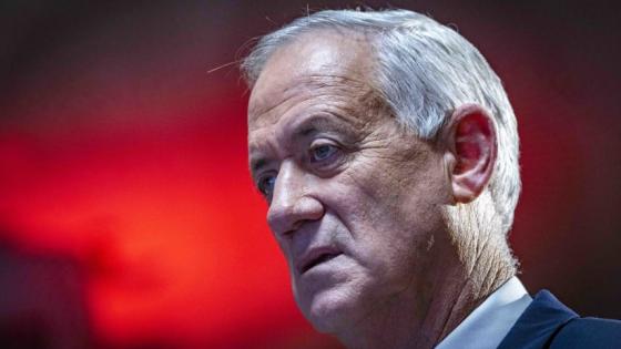 الوزير في مجلس الحرب الإسرائيلي بيني غانتس