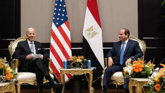 الرئيسان المصري والأمريكي