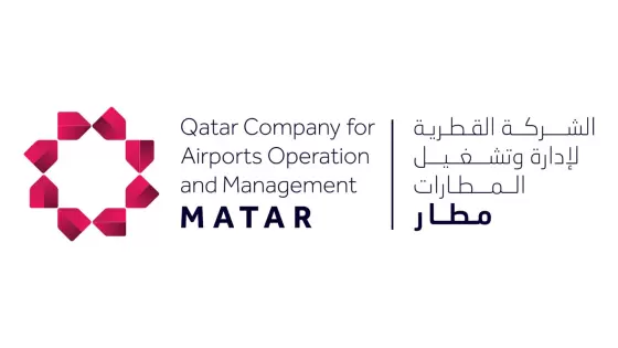 شعار الشركة القطرية لإدارة وتشغيل المطارات