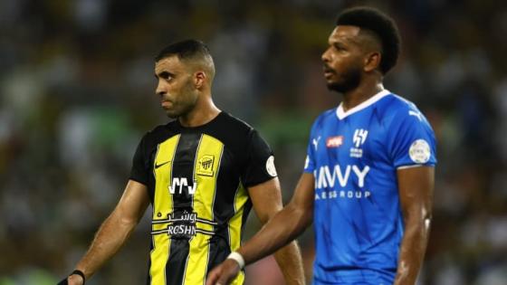 مباراة سابقة بين الهلال والاتحاد