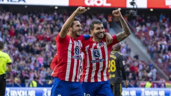 مباراة أتلتيكو مدريد ولاس بالماس