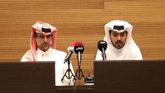 جانب من المؤتمر الصحفي