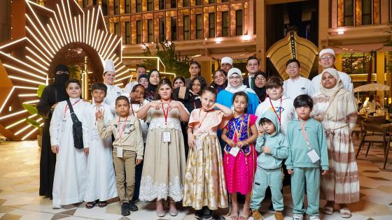 جانب من الحضور في حفل الإفطار