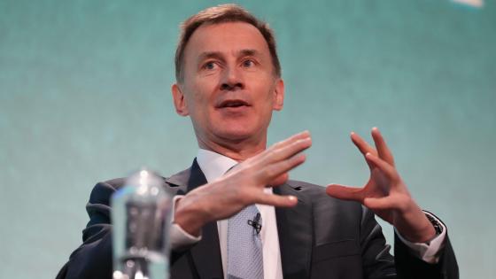 جيريمي هنت وزير الخزانة البريطاني