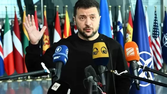 الرئيس الأوكراني فولوديمير زيلينسكي