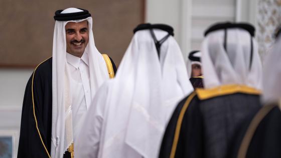 صورة من استقبال سمو الأمير للمهنئين