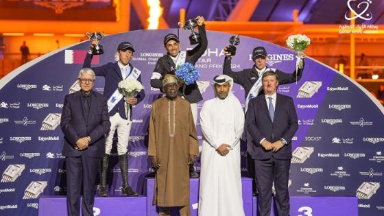 رئيس جمهورية نيجيريا الاتحادية يشارك في تتويج الفائزين