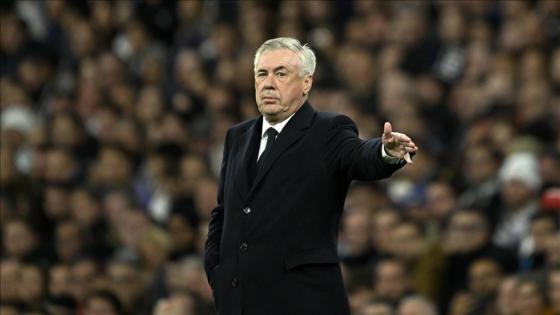 الإيطالي كارلو أنشيلوتي مدرب ريال مدريد