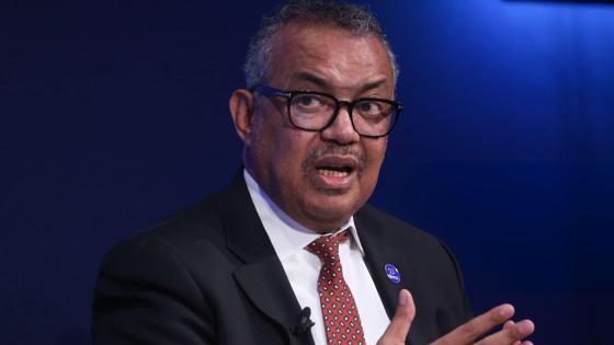 تيدروس أدهانوم غيبريسوس المدير العام لمنظمة الصحة العالمية