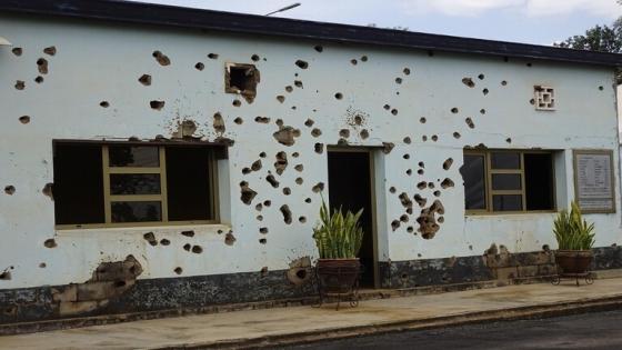 آثار الهجوم من حركة الشباب