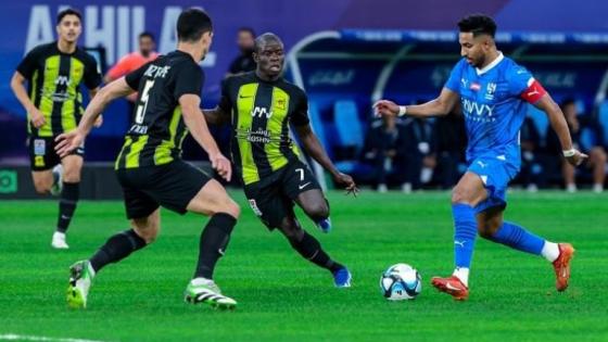 مباراة سابقة بين الهلال والاتحاد