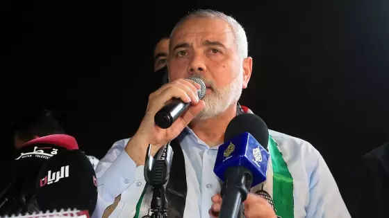 رئيس المكتب السياسي لحركة حماس الفلسطينية