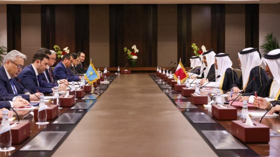 جانب من جلسة المباحثات