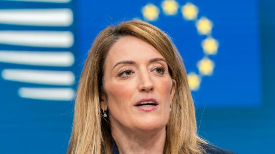 روبرتا ميتسولا رئيسة البرلمان الأوروبي