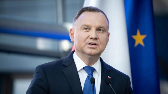 أندريه دودا الرئيس البولندي