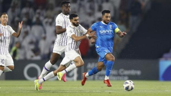 مباراة الذهاب بين الهلال والعين