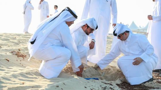 جانب من مشاركة سعادة وزير البيئة في التدشين