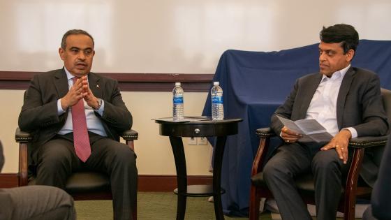 جانب من المشاركة القطرية في الندوة