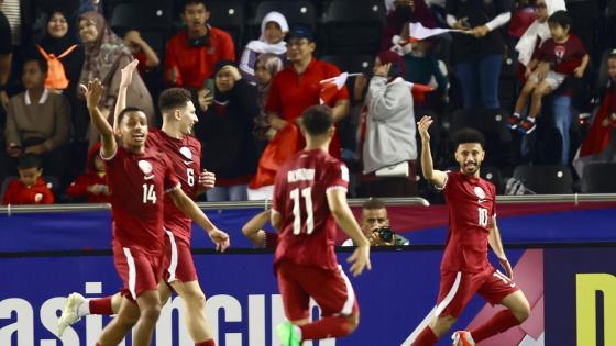 لاعبو المنتخب الأولمبي القطري