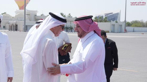 جانب من مراسم المغادرة