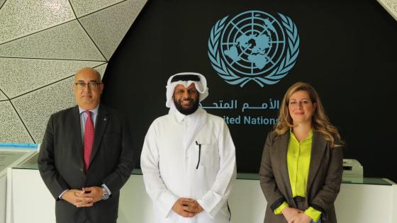 جانب من الزيارة