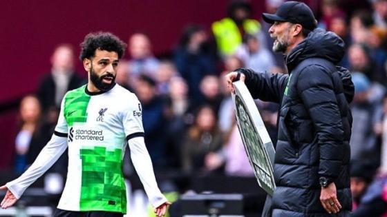 يورجن كلوب ومحمد صلاح