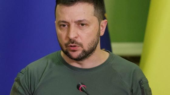 الرئيس الأوكراني فولوديمير زيلينسكي
